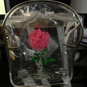 Disney Beauty & The Beast BELLE Clear Backpack